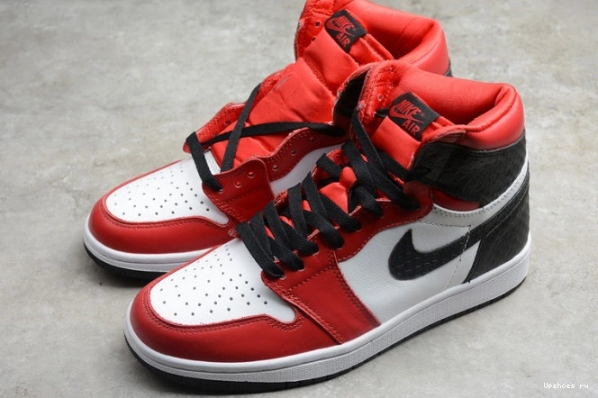 Retro Satin Jordan Black High Toe CD0461-016 1 (W) 0731